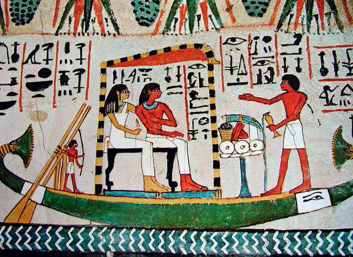 Аликвотные дроби впервые использовали в древнем Египте. Они представляли собой исключительно дроби вида 1/n.  Источник: http://www.runasimi.net/imgF/tombOfSennefer-1.jpg