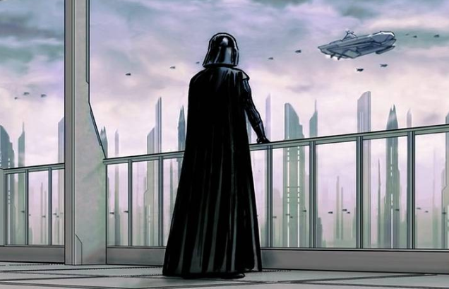 Дарт Вейдер на Корусанте