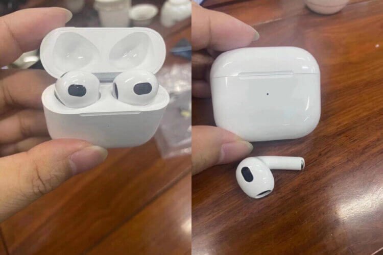 Это настоящие AirPods 3, фотографию которых слил кто-то из сотрудников завода, на котором их производят 