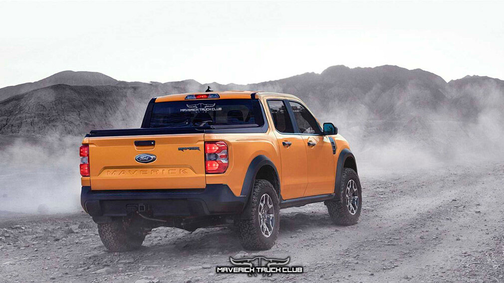 Ford Maverick Raptor. Рендеры: Maverick Truck Club