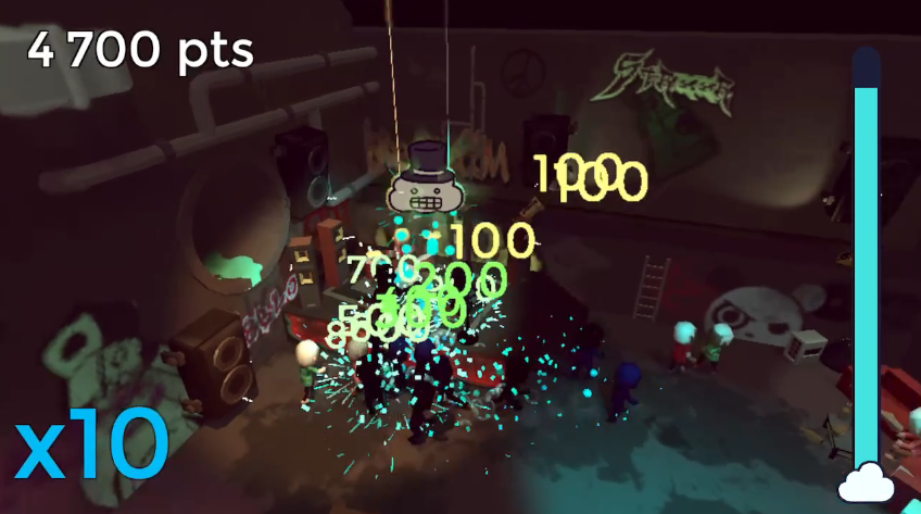 Тучке всё это явно приносит удовольствие.