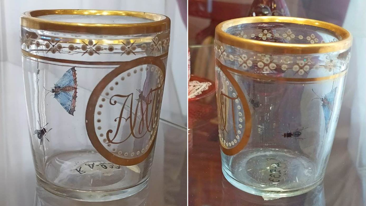Стакан. Начало 19 века. 1820 год. Музей г.Тверь.