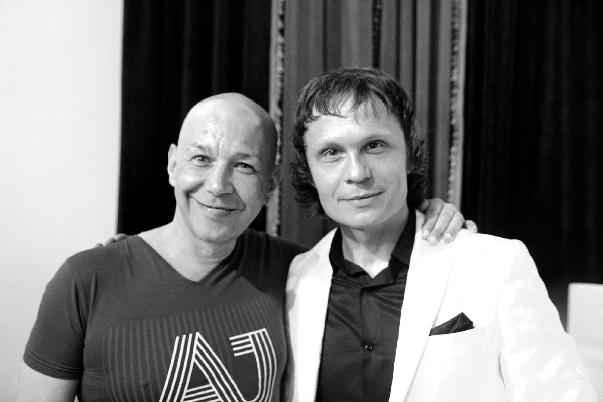 юбиляр в белом. личный архив