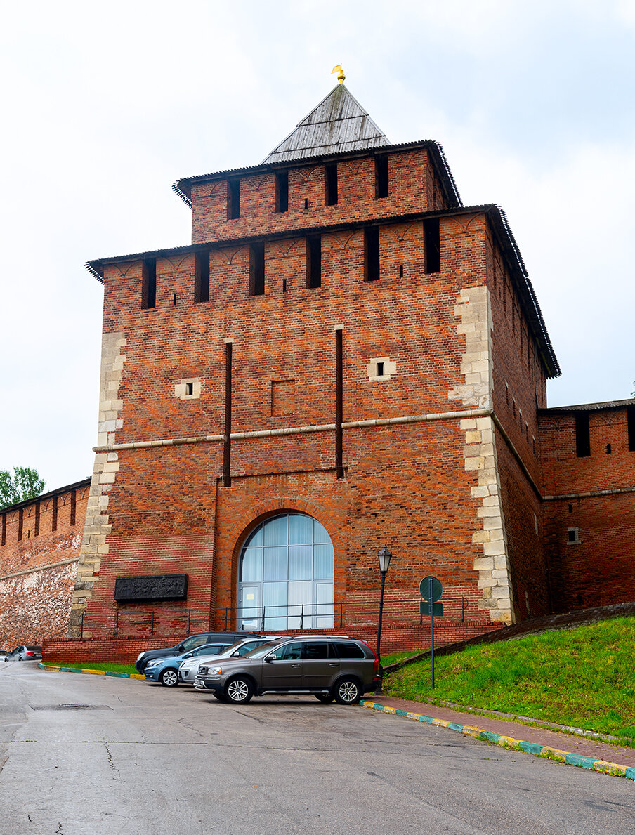 Ивановская башня нижегородского кремля. Фото автора