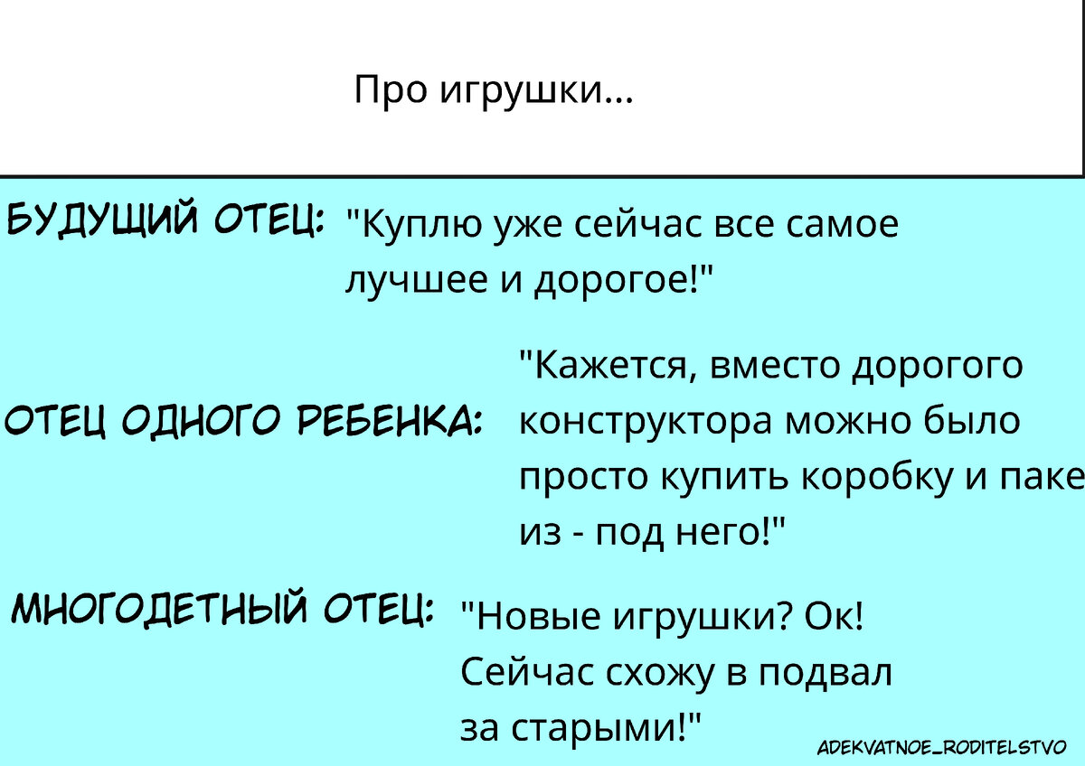 Типы отцов в разных ситуациях - забавные сравнения с ноткой юмора |  Адекватное родительство | Дзен