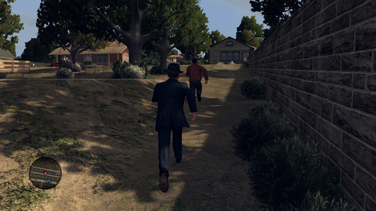 Коул Фелпс - разрядник в беге на средние дистанции. Два одинаковых геймплейных сегмента спустя пару минут игры.