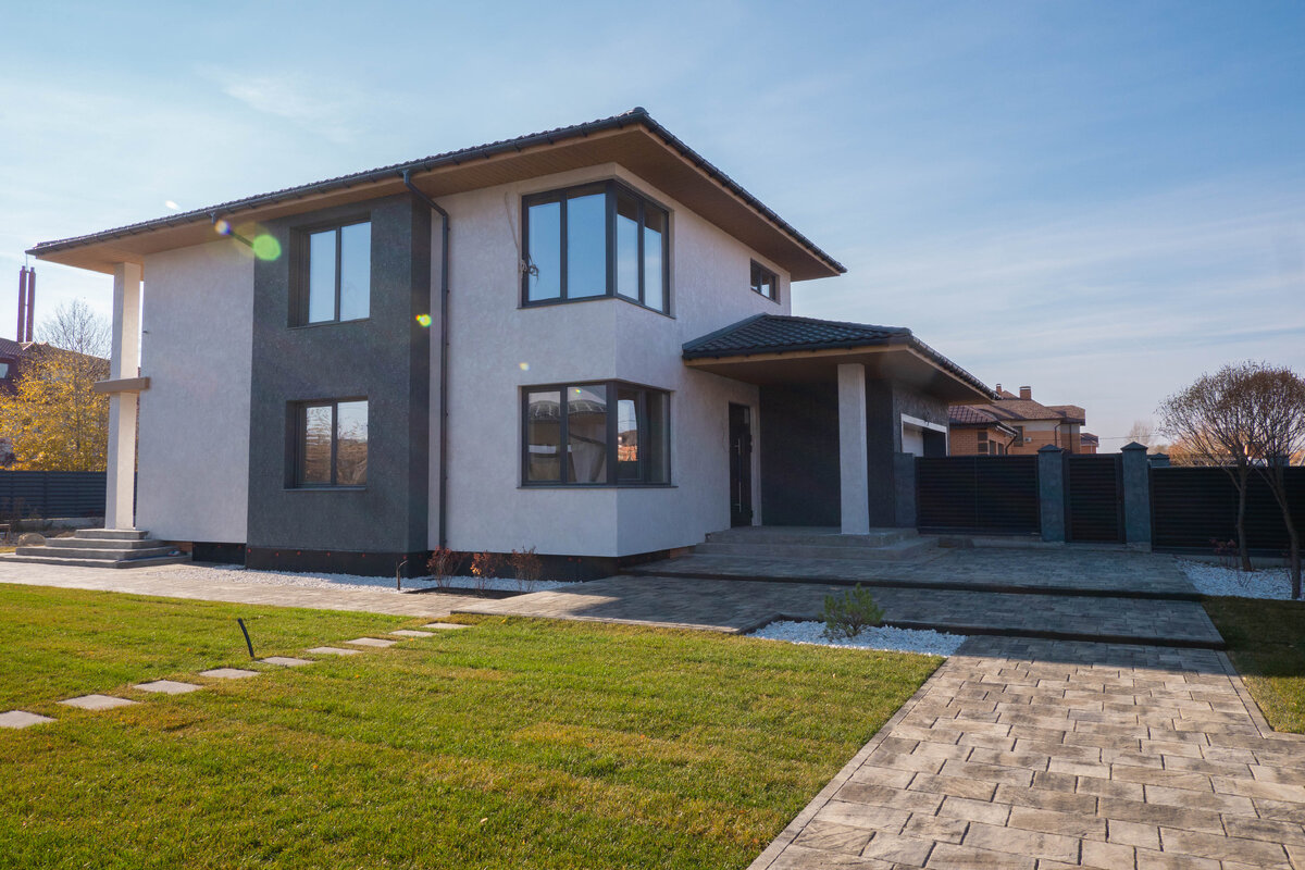 Тротуарная плитка Выбор на участке в Тюмени