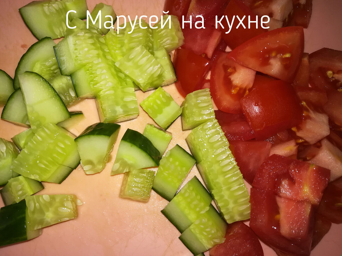 Рецепт салат с тунцом и овощами | Меню недели