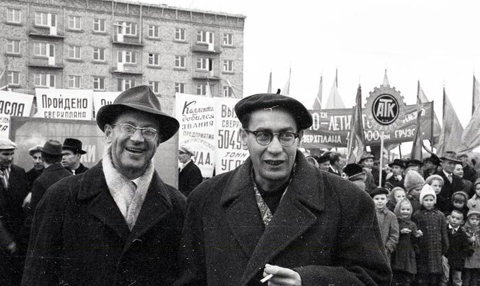 Сценаристы Фрид и Дунский. 