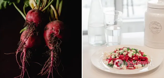 Салат со свеклой