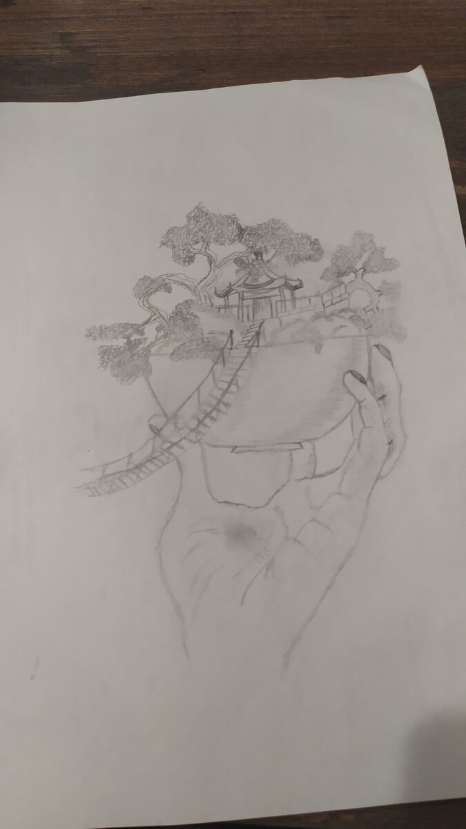 *рисунок на бумаге*