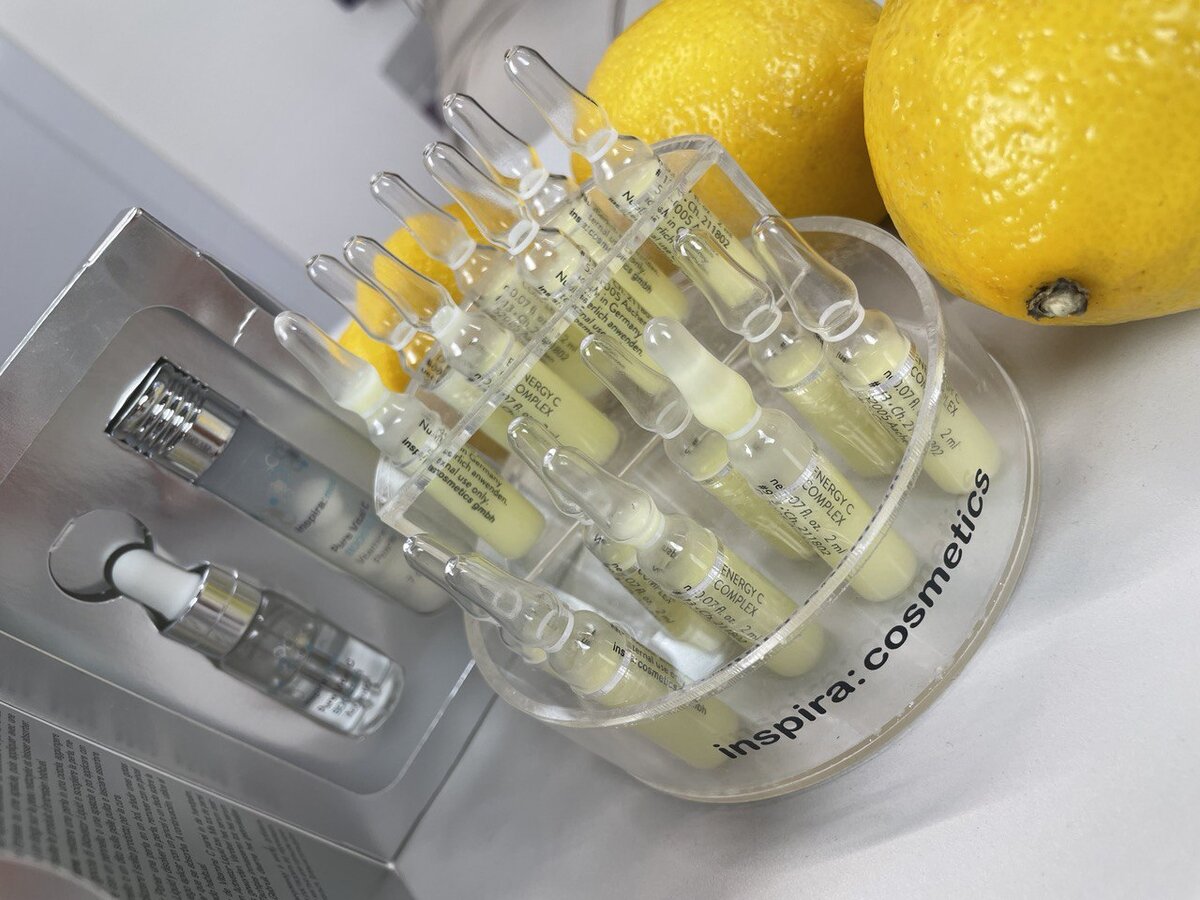 Энергонасыщающий комплекс с витамином С в ампулах  от Inspira Cosmetics /  ENERGY C COMPLEX 