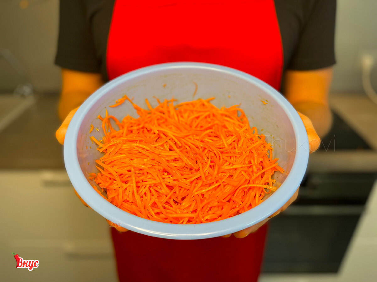 Морковка по-корейски