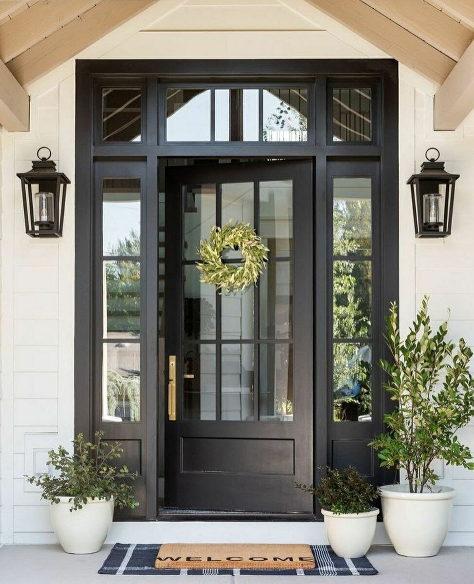 Входная дверь как элемент дизайна и интерьера дома.