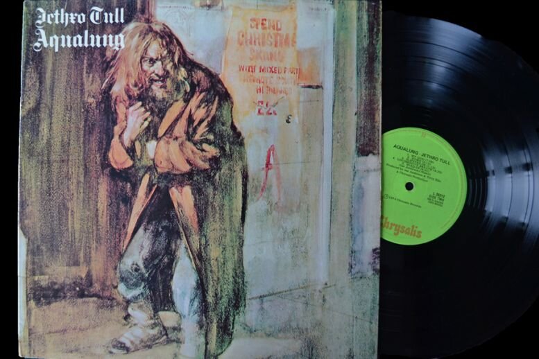 Английский выпуск альбома Jethro Tull «Aqualung», 1971 г.