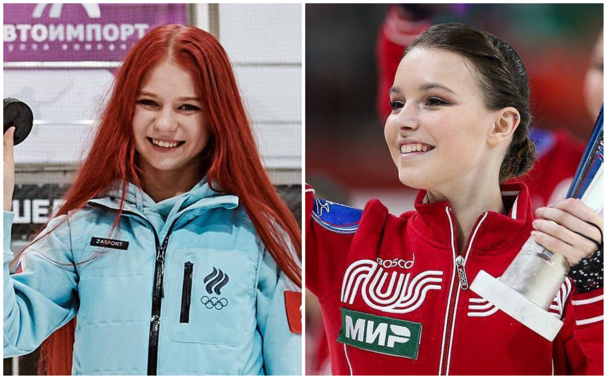 Соцсети Александры Трусовой и Анны Щербаковой