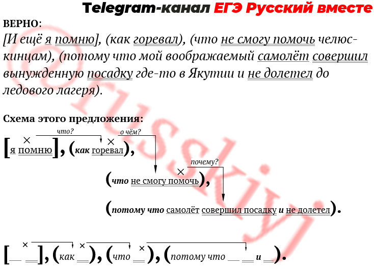 Решу егэ 19 задание русский язык