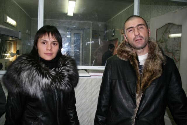Настя и Игорь при задержании