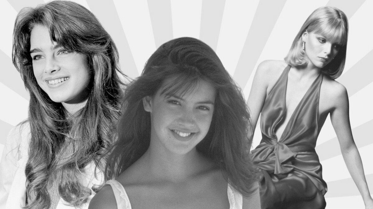 Брук Шилдс, Фиби Кейтс и Мишель Пфайффер