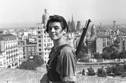 Фотографии из интернета времен Гражданской войны в Испании