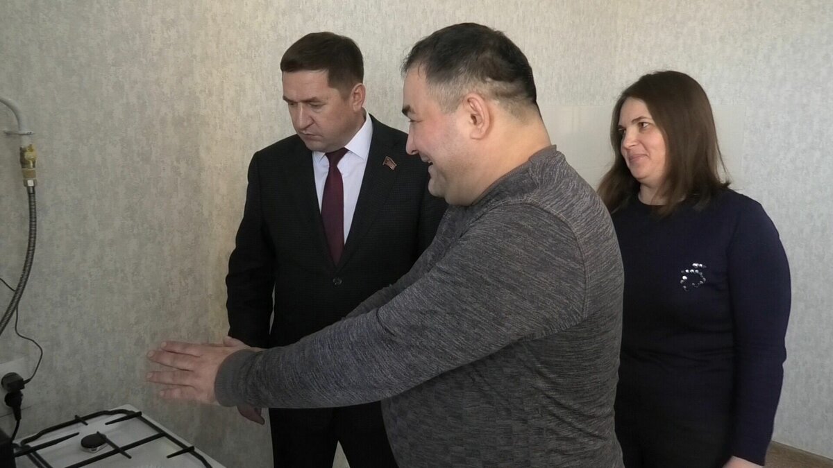     На этот раз семья довольна полученным жильем.