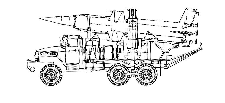 Как нарисовать ракетную установку катюша