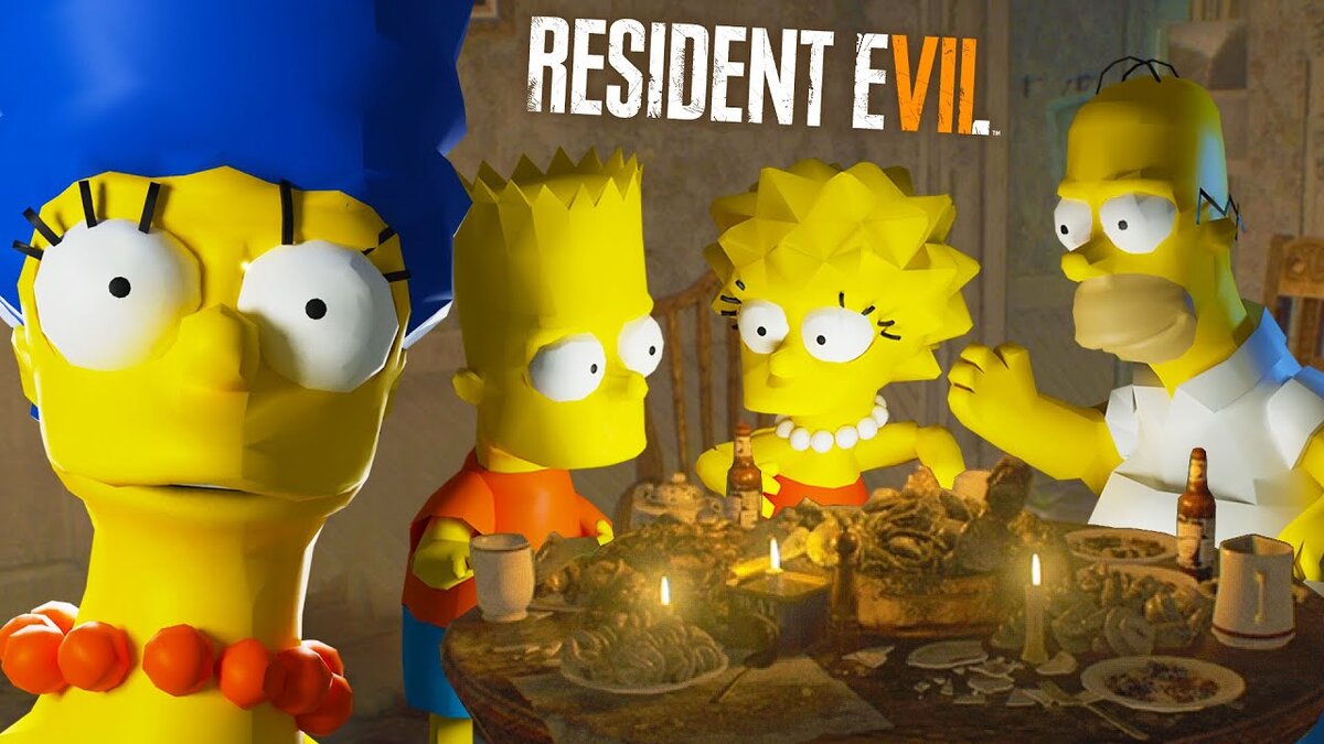 Что будет, если героев игры Resident Evil 7 заменить на персонажей из  «Симпсонов» и «Гриффинов»? | My PlayStation | Дзен