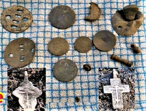 Находки на месте старой мельницы.