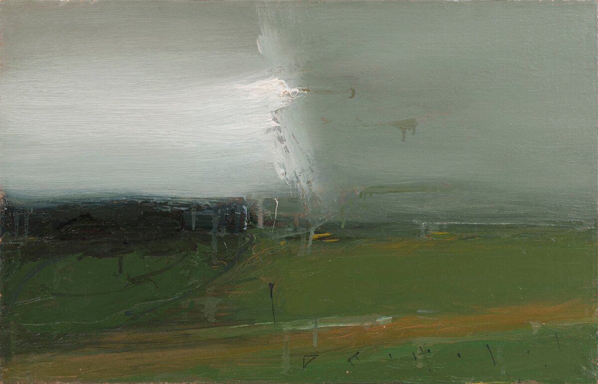 Пестерев Александр, Пейзаж с дорогой2015, холст, масло, 48 х 75 см. Арт Холдинг Татьяны Никитиной, Санкт-Петербург.