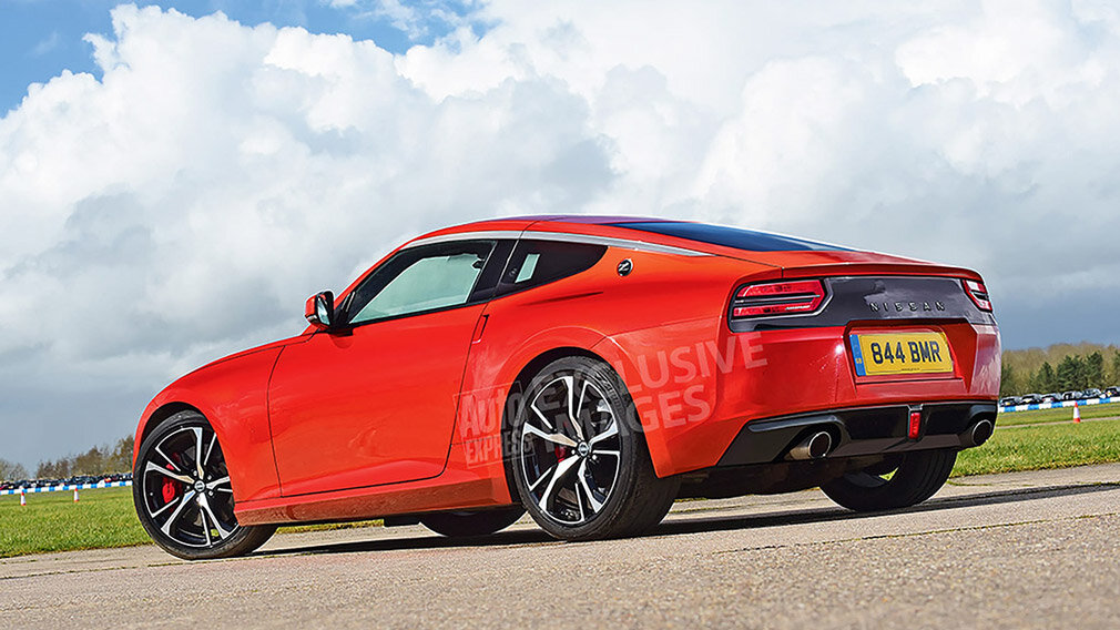 Рендер нового Nissan 400Z, изображение: Auto Express