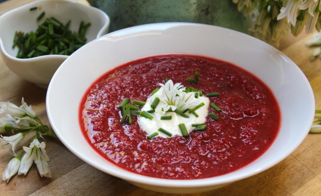 Вариант сервировки блюда