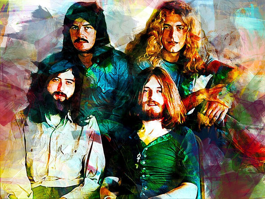 Картина led zeppelin