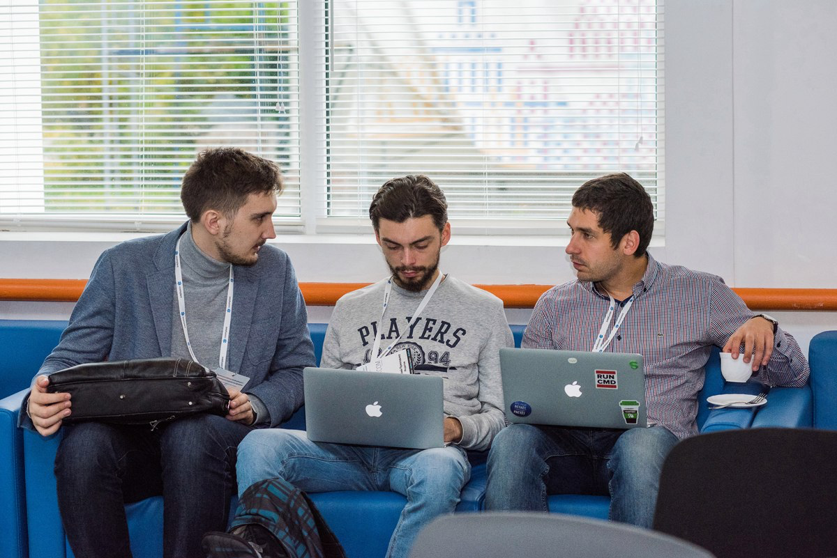 Основатели Botmother (слева-направо): Константин Цуканов, Виталий Приходько и Сергей Будяков