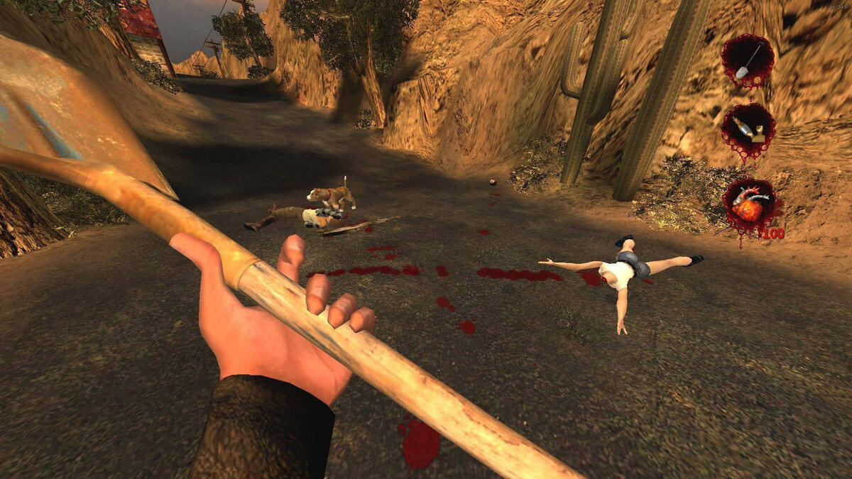 Postal 2, лопата, трупы — обязательно сыграйте, пока не допилят четвертую часть.
