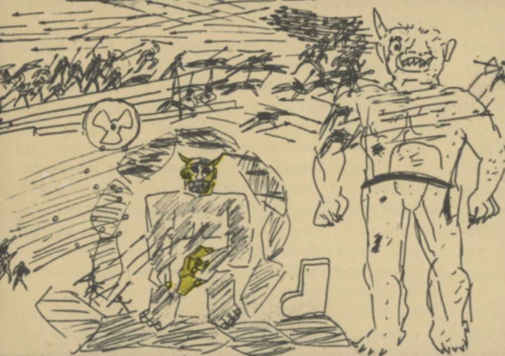 Источник: Яндекс.Картинки. Рисунок ребёнка с шизофренией