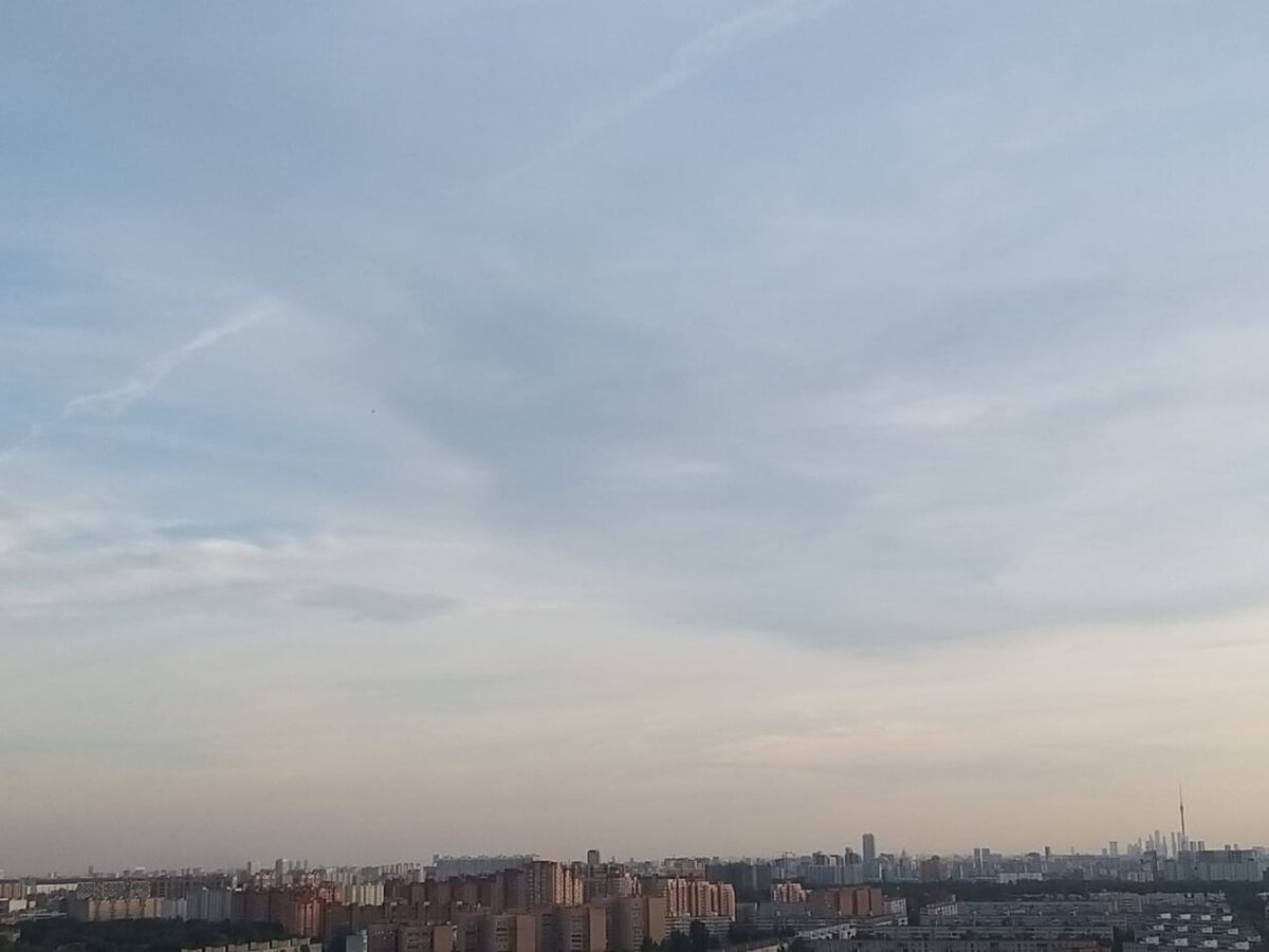 Розовые облака