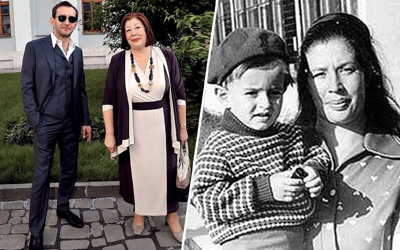 Константин Хабенский с мамой Татьяной