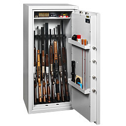 Сейф Burg–Wachter Ranger 1/8 E White 
Габариты мм — 1486 x 641 x 554
Взломостойкость — 1-й класс
Огнестойкость — Без класса