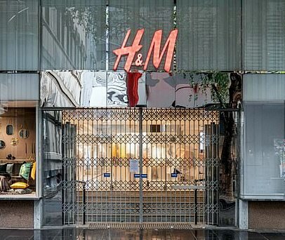Закрытый магазин H&M