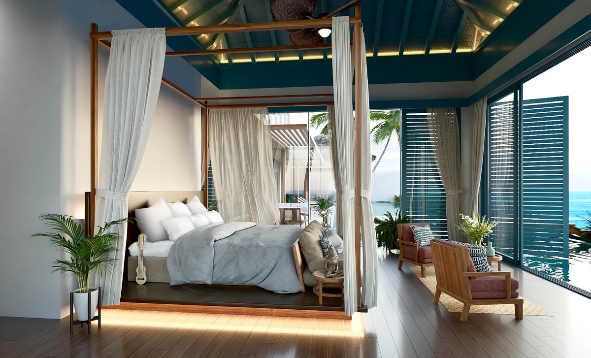 Raffles Royal Residence - Bedroom