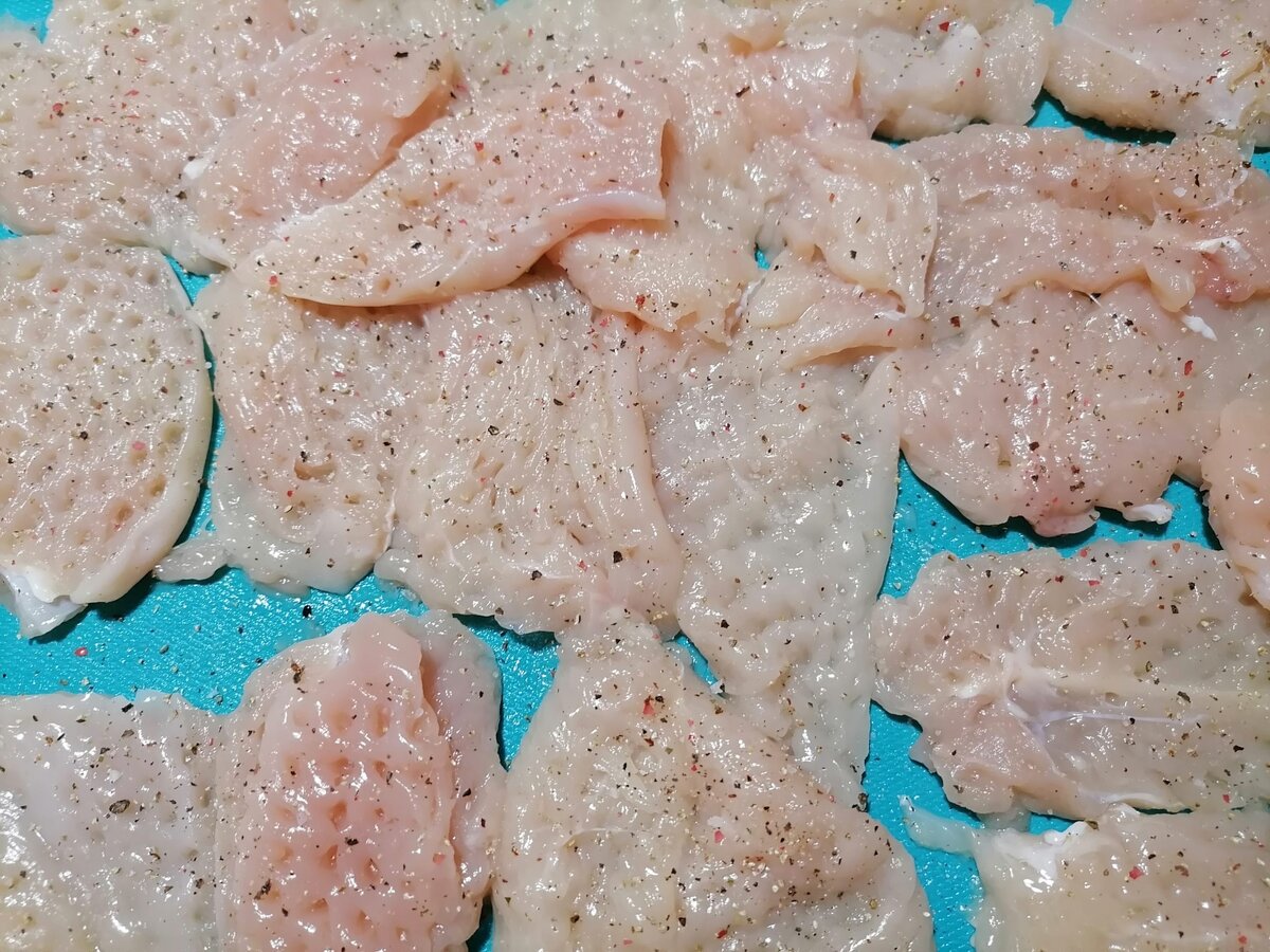 Куриные отбивные без кляра