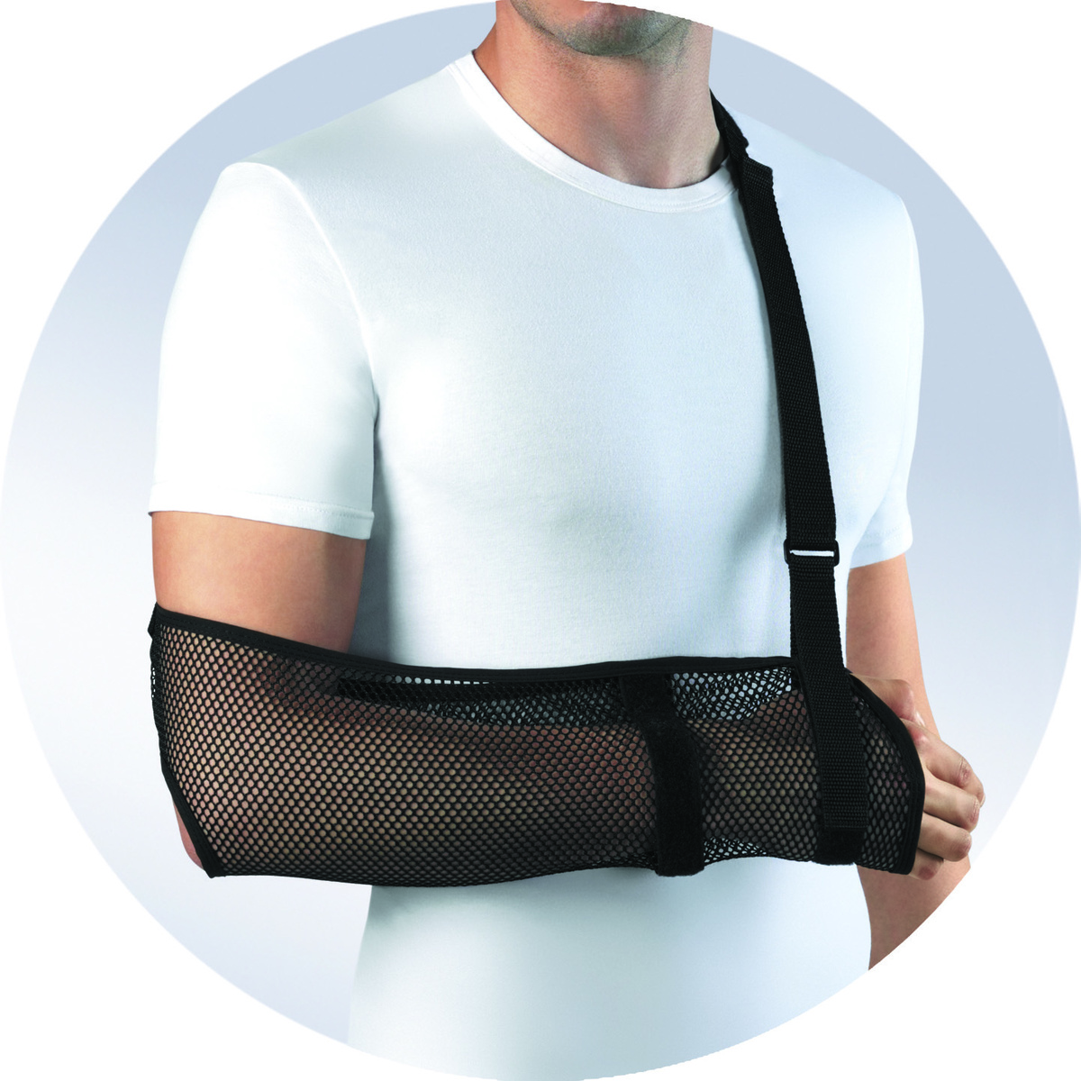 Вот такая муфта, вместо повязки косынка, облегчила мне жизнь, фото взято из интернета, себя как-то не догадалась сфотографировать)))))