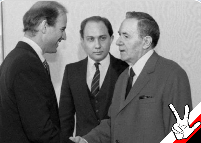 А.А. Громыко просит Байдена поменьше врать! Фото из открытых источников.