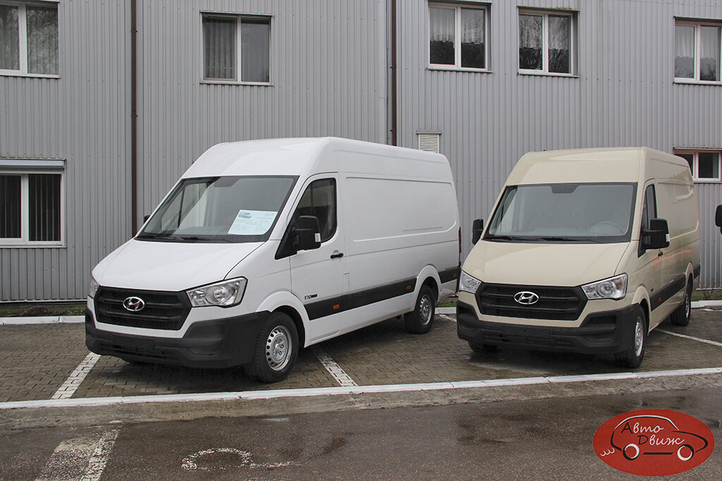 Фургон Hyundai H350 – корейский конкурент «Транзита» и «Спринтера»