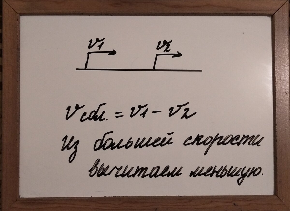 Как научить ребенка не путать скорость сближения и скорость удаления в ...