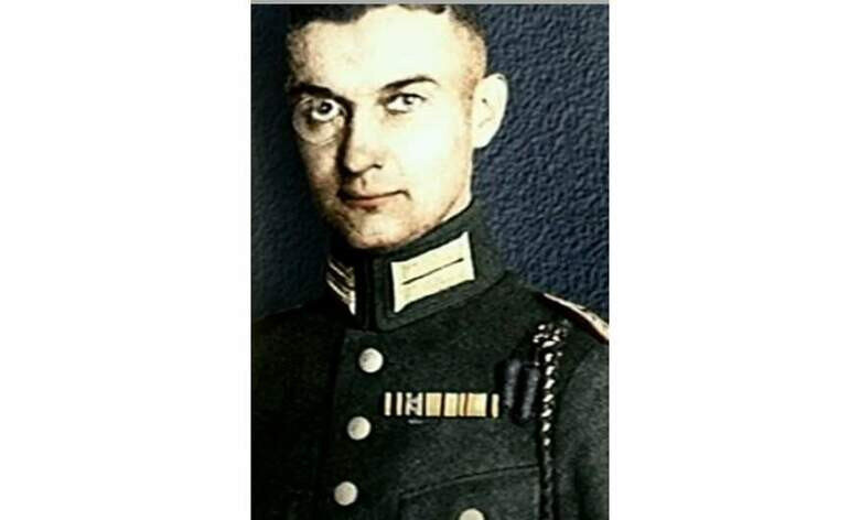  Вальтер Модель в 1918 году