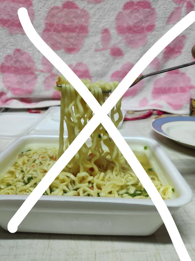 Скажем нет обычной лапше быстрого приготовления. Мы сделали лучше!