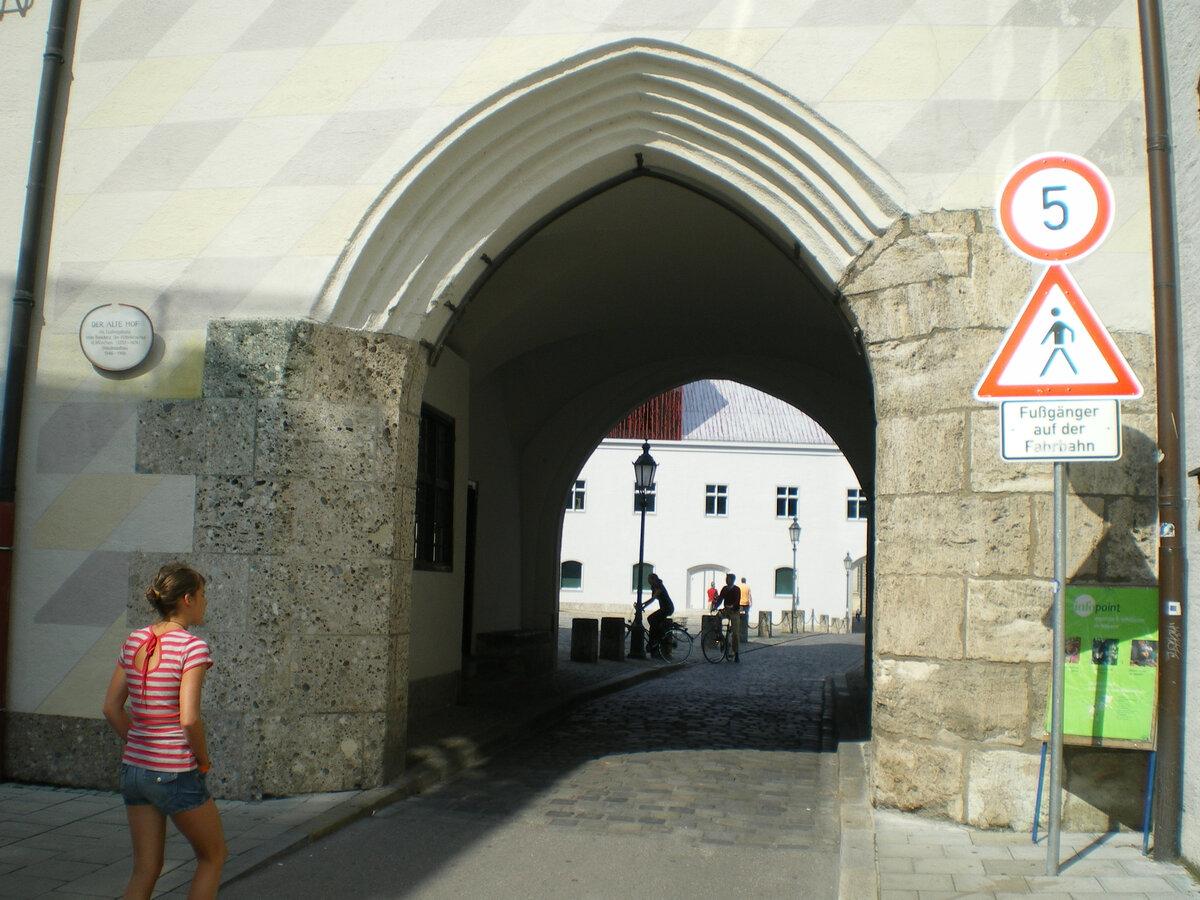 В Старом Мюнхене скрывается много тайн  прошлого. Фото автора блога