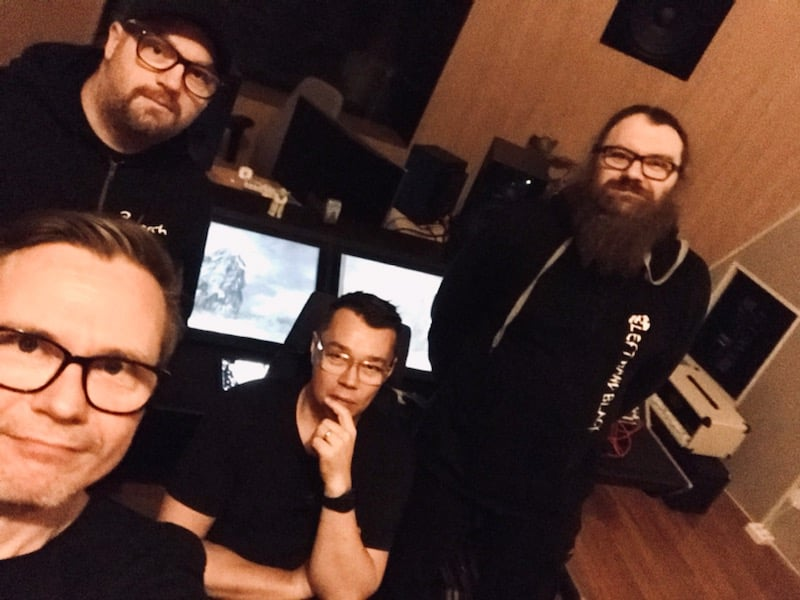 Lake of Tears в 2020: Vesa Kenttäkumpu, Manne Engström, Christian Silver & Daniel Brennare