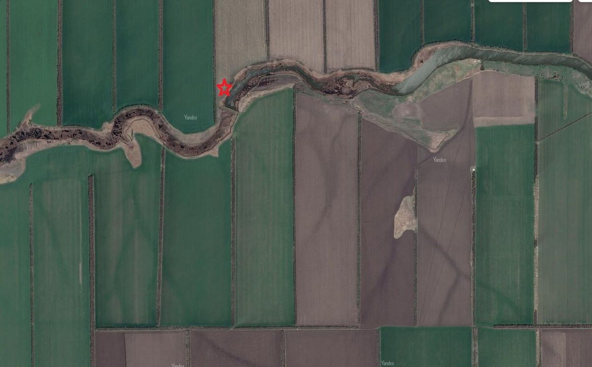 Правый бейсужёк/дамба